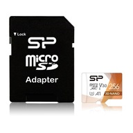 Pamäťová karta Silicon Power 256 GB microSD (SDXC).