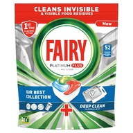 Fairy Platinum Plus tablety do umývačky riadu 52 ks