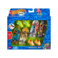 Hot Wheels Skate Skateboard + topánky 4-balenie Hot Wheels, HNG72 Hot Wheels Skate Skateboard + topánky 4-balenie Hot Wheels, HNG72