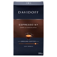 Davidoff 57 Espresso intenzívna mletá káva 250g Davidoff 57 Espresso intenzívna mletá káva 250g