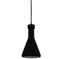 Závesná lampa čierny dekoračný luster MONA5