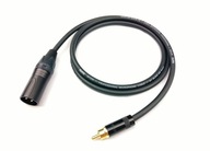 Kábel mikrofónu KLOTZ XLR na RCA NEUTRIK 2 m Kábel mikrofónu KLOTZ XLR na RCA NEUTRIK 2 m