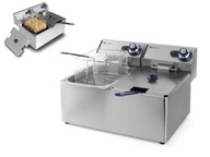 DVOJITÁ FRITÉZA 2x8L 2x3,5kW NEREZ DVOJITÁ FRITÉZA 2x8L 2x3,5kW NEREZ