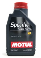 SAE 5W-40 1L MOTOROVÝ OLEJ Syntetický motorový olej Motul Specific 505