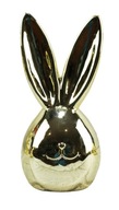 Zlatý zajačik zajačik keramika Veľká noc H30