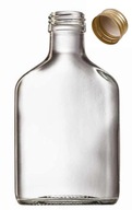 100x FĽAŠA 100ML PLOCHÉ PRSIE 0,1L UZAV 100x FĽAŠA 100ML PLOCHÉ PRSIE 0,1L UZAV