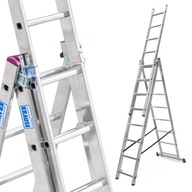 Hliníkový rebrík 3x8 KRAUSE CORDA H prac. 5,4 m