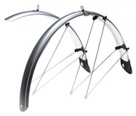 BLATNÍK NA BICYKEL 28' 53 mm S BLATNÍKOM STRIEBORNÝ P+T BLATNÍK NA BICYKEL 28' 53 mm S BLATNÍKOM STRIEBORNÝ P+T