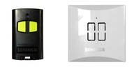 2-kanálový diaľkový ovládač Beninca TO.GO2VA + bývanie SMART