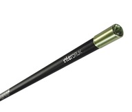 Čierna diamantová ceruzka HB so zeleným hrotom