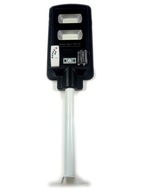 Solárne pouličné svietidlo 40 W 80 LED SMD držiak diaľkového ovládača