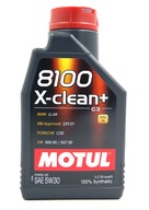 MOTUL 8100 X-CLEAN+ 5W30 1L C3 DEXOS2 VW 505.01