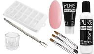 Pure Nails AcrylGel 30G + 4x doplnky + TEKUTINY Pure Nails AcrylGel 30G + 4x doplnky + TEKUTINY