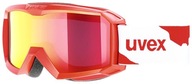 Detské lyžiarske okuliare Uvex Flizz LM červené