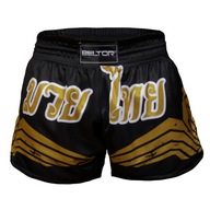 BELTOR BW Muay Thai šortky 02 veľkosť S