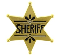 Hviezda kovbojského šerifa Odznak kovbojského šerifa