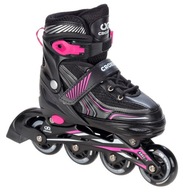 Croxer Optima Black/Pink 35-38 Inline korčule Abec7 Rubber