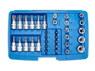 ZÁSUVKOVÉ KĽÚČE STAR ZÁSUVKA TORX BITS 3/8'' SADA ZÁSUVKOVÝCH KĽÚČOV 34 ks ZÁSUVKOVÉ KĽÚČE STAR ZÁSUVKA TORX BITS 3/8'' SADA ZÁSUVKOVÝCH KĽÚČOV 34 ks