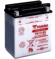 YUASA YB14-B2 BATÉRIA HONDA XRV 750 90-92 YUASA YB14-B2 BATÉRIA HONDA XRV 750 90-92