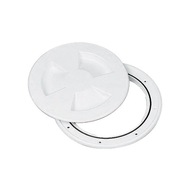 Kryt - Kontrolný otvor zakrýva 170 mm biely holt Kryt - Kontrolný otvor zakrýva 170 mm biely holt