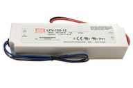 Hermetický LED zdroj 100W 12V DC LPV-100-12 Hermetický LED zdroj 100W 12V DC LPV-100-12