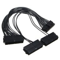 Triple PSU adaptérový kábel 3 add2psu 24pinové napájacie zdroje