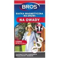 BROS MAGNETICKÁ SIEŤ NA DVERE 100x220cm ČIERNA