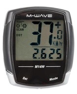 BEZDRÔTOVÝ CYKLISTICKÝ ZÁZNAMNÍK M-WAVE 14 FUNKCIÍ BEZDRÔTOVÝ CYKLISTICKÝ ZÁZNAMNÍK M-WAVE 14 FUNKCIÍ