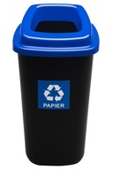 KOŠ NA SEGREGÁCIU ODPADOV 28L MODRÝ PAPIER KOŠ NA SEGREGÁCIU ODPADOV 28L MODRÝ PAPIER