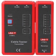 RJ11 RJ45 LAN tester sieťového kábla UNI-T UT681L internetový tester internetového kábla RJ11 RJ45 LAN tester sieťového kábla UNI-T UT681L internetový tester internetového kábla