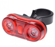 Zadné svetlo na bicykel 2x0,5W LED AAA Leoshi 2F Zadné svetlo na bicykel 2x0,5W LED AAA Leoshi 2F