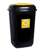 28L ODPADOVÝ KOŠ NA SEGREGÁCIU, ŽLTÁ - PLAST 28L ODPADOVÝ KOŠ NA SEGREGÁCIU, ŽLTÁ - PLAST
