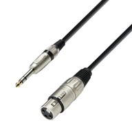 Adam Hall Káble K3 BFV 0100 XLR JACK stereo 1m Adam Hall Káble K3 BFV 0100 XLR JACK stereo 1m