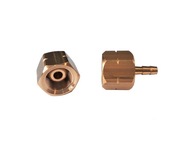 Konektor 1/4" ľavý závit priemer 4mm Konektor 1/4" ľavý závit priemer 4mm