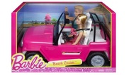 Bábika Barbie Jeep auto Ken + Barbie auto
