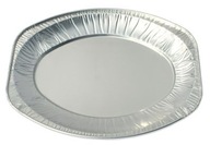 Taniere Oválne hliníkové podnosy Gril 35cm 10 ks. Taniere Oválne hliníkové podnosy Gril 35cm 10 ks.