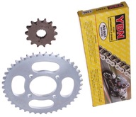 ZADNÉ OZUBENÉ KOLO 42 PREDNÉ 14 REŤAZOVÉ 130 SUZUKI GN 125 ZADNÉ OZUBENÉ KOLO 42 PREDNÉ 14 REŤAZOVÉ 130 SUZUKI GN 125