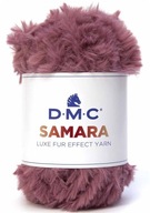 Kožušinová priadza DMC SAMARA 410 špinavo ružová Kožušinová priadza DMC SAMARA 410 špinavo ružová