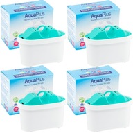 4x AquaPlus Active FILTER pre BRITA MAXTRA UNIMAX