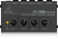 Behringer MICROMIX MX400 - 4-kanálový mixér