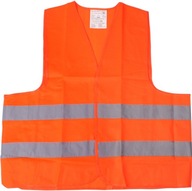 Oranžová vysokoviditeľná cestná vesta XL