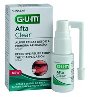 GUM AFTA CLEAR SPRAY FOR AFTA 15 ML
