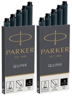 Náplne do plniaceho pera Parker čierne 10 ks Náplne do plniaceho pera Parker čierne 10 ks