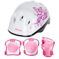 Ružový set CROXER Neve Protectors M + Helma M Ružový set CROXER Neve Protectors M + Helma M