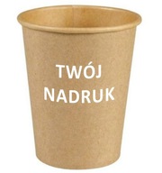 EKO papierové poháre 200 ml s VAŠIM LOGOM, 1 farba EKO papierové poháre 200 ml s VAŠIM LOGOM, 1 farba