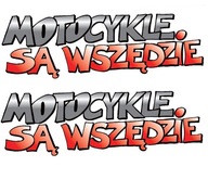 NA MOTOCYKLE SA VŠADE PÍŠE UV NÁLEPKA 2 KUSY NA MOTOCYKLE SA VŠADE PÍŠE UV NÁLEPKA 2 KUSY