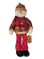 veľký SNEHULIAK SANTA s vianočným darčekom, 55 cm veľký SNEHULIAK SANTA s vianočným darčekom, 55 cm