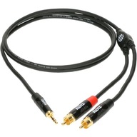 Klotz KY7-600 6m PRO mini jack 3,5 mm - 2 x RCA Klotz KY7-600 6m PRO mini jack 3,5 mm - 2 x RCA