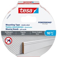 TESA MONTÁŽNA PÁSKA TAPETA A OMIETKA 5m x 19mm TESA MONTÁŽNA PÁSKA TAPETA A OMIETKA 5m x 19mm