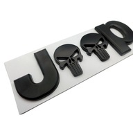 UNIKÁTNY Odznak Emblém JEEP Black Matt UNIKÁTNY Odznak Emblém JEEP Black Matt
